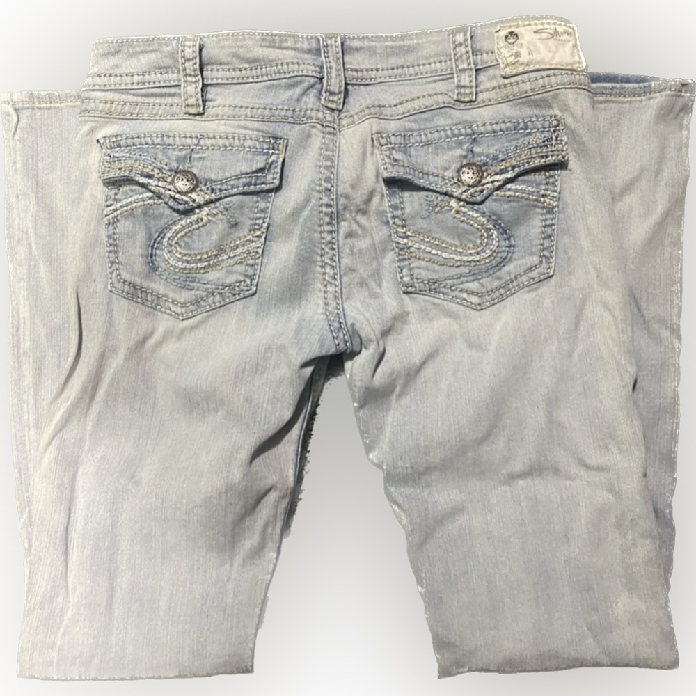 Silver Blue jeans